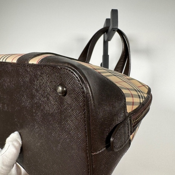 Burberry Vintage Nova Check Satchel - Picture 6 of 16
